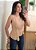 Regata transpasse assimétrica nude - Imagem 9