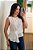 Regata transpasse assimétrica off white - Imagem 7