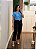Blusa decote V transpassado azul - Imagem 2