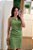Vestido tubinho linho verde - Imagem 2