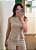Conjunto linho peplum rosê - Imagem 3