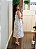 Vestido midi estampado off white - Imagem 3