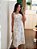 Vestido midi estampado off white - Imagem 2
