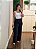 Calça wide leg alfaiataria marinho - Imagem 4