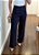 Calça wide leg alfaiataria marinho - Imagem 3