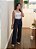 Calça wide leg alfaiataria marinho - Imagem 1