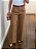 Calça wide leg alfaiataria caramelo - Imagem 2