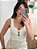 Regata fivela busto creme - Imagem 4