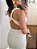 Vestido linho alça trançada off white - Imagem 10
