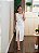 Vestido linho alça trançada off white - Imagem 11