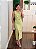 Vestido linho alça trançada pistache - Imagem 6