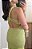 Vestido linho alça trançada pistache - Imagem 11