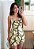 Vestido transpasse creme - Imagem 1