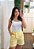 Shorts viscolinho amarelo - Imagem 3