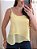Regata crepe camadas amarela - Imagem 3