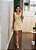Vestido Tubinho laço amarelo - Imagem 1