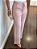 Calça com elástico e laço rosa - Imagem 3