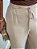 Calça com elástico e laço areia - Imagem 3