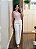 Calça reta alfaiataria off white - Imagem 4