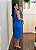 Vestido poliamida um ombro só azul - Imagem 2
