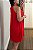 Vestido evasê amarração vermelho - Imagem 6