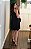 Vestido evasê amarração preto - Imagem 3