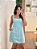 Vestido amarração azul - Imagem 3