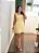 Vestido amarração amarelo - Imagem 1
