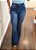 Calça flare lavagem média (Slim) - Imagem 1
