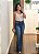 Calça flare lavagem média (Slim) - Imagem 9