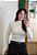 Blusa Tricô Trançado Off White - Imagem 1