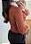 Blusa Tricô Trançado Marrom - Imagem 5