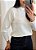 Blusa Tricô Ponto Vazado Off White - Imagem 3