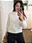 Blusa Tricô Ponto Vazado Off White - Imagem 6