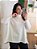 Poncho Tricô Cacharrel Off White - Imagem 3