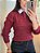 Blusa Tricô Ponto Rendado Vinho Manga Longa - Imagem 3