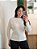 Blusa Tricô Manga Morcego Off White - Imagem 4