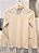 Blusa Manga Longa Gola Alta Creme - Imagem 6