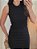 Vestido Midi Malha Canelada Preto - Imagem 7