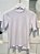 Camiseta Gola Alta Viscose Branca - Imagem 8