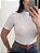 Camiseta Gola Alta Viscose Branca - Imagem 6