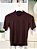Camiseta Gola Alta Viscose Marrom - Imagem 6