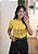 Camiseta Brasil Amarela Viscose - Imagem 5