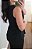 Blusa Peplum com Linho e Cinto Preta - Imagem 8
