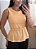 Blusa Peplum com Linho e Cinto Salmão - Imagem 6