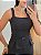 Blusa Risca de Giz Peplum Preta - Imagem 2