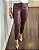 Calça Resinada Flanelada Vinho - Imagem 6
