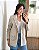 Blazer Reto com Bolsos Amêndoa - Imagem 3