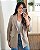 Blazer Reto com Bolsos Cáqui - Imagem 6