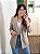 Blazer Reto com Bolsos Cáqui - Imagem 1